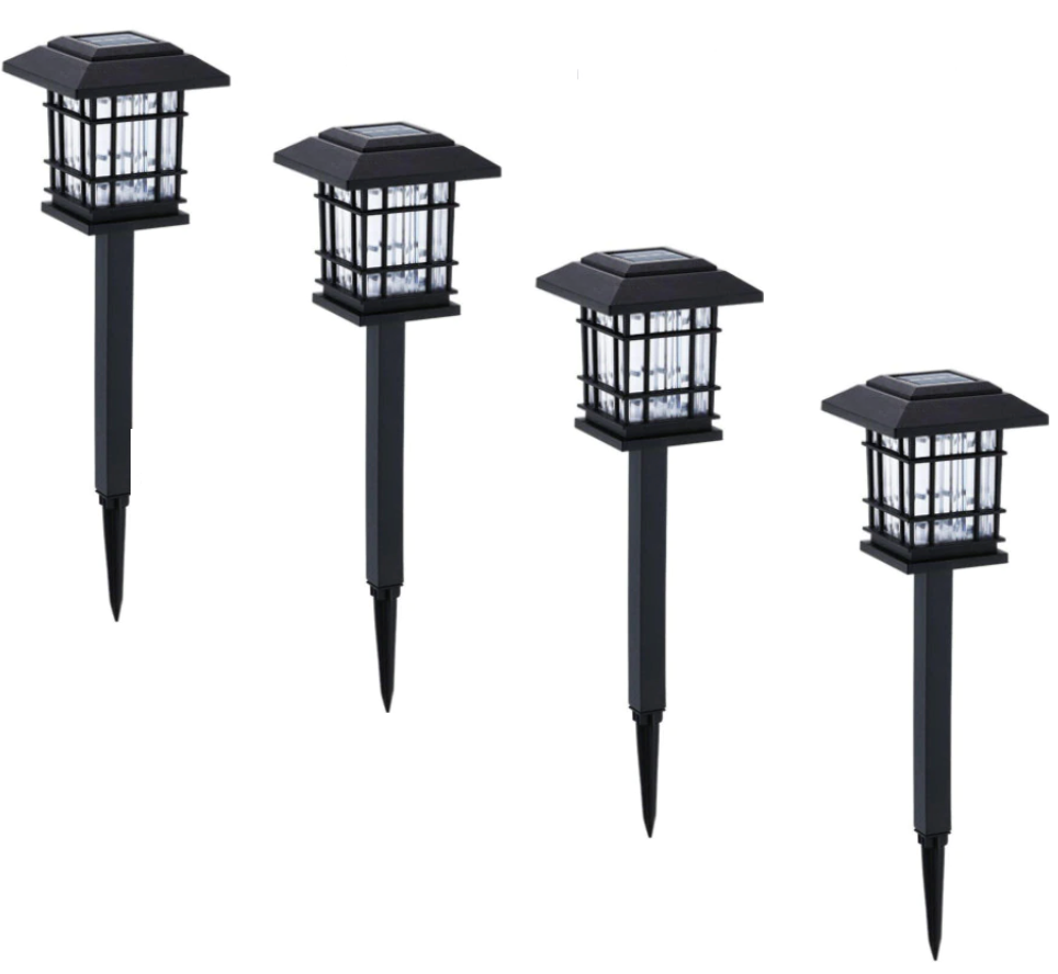 SET 4 Lampi X17 solare decorative pentru gradina